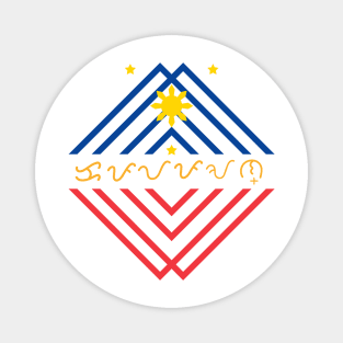 Baybayin word Kapayapaan (Peace) Magnet